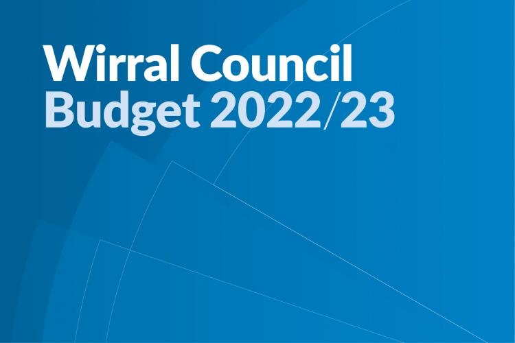 Wirral Council budget graphic