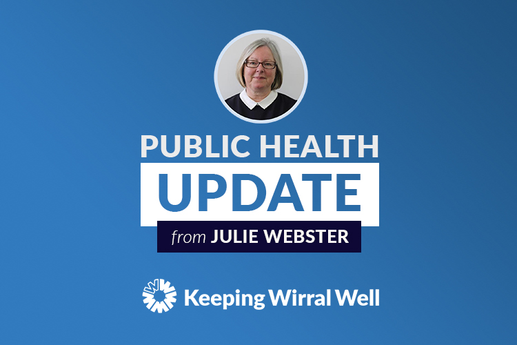 Photo of Julie Webster and message Public Health Update: Grab your Winter jabs and BOOST your immunity