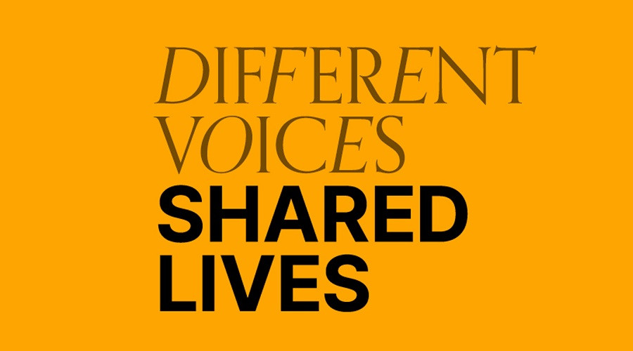 Logo for the Different Voices Shared Lives project