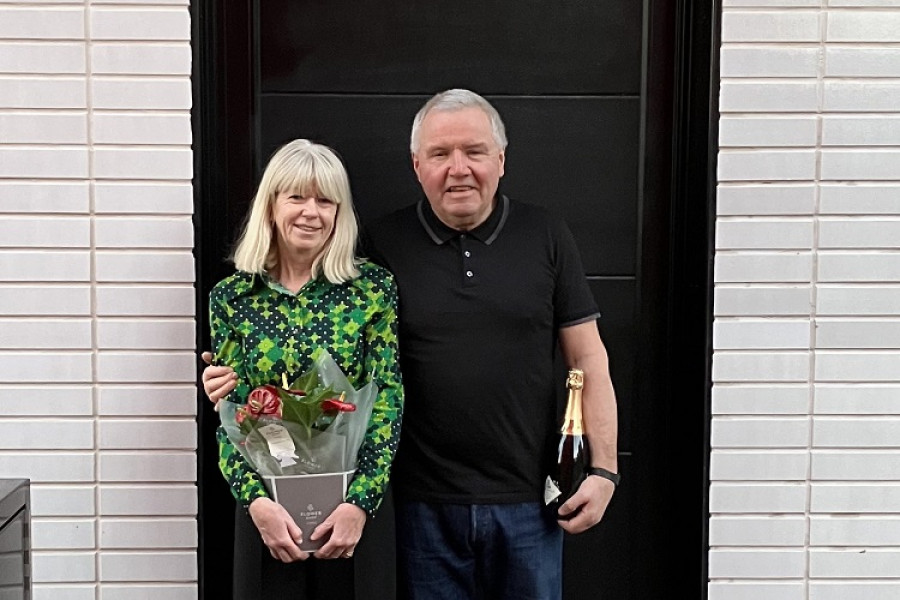 Doreen and Arthur moving into Redbridge Quay