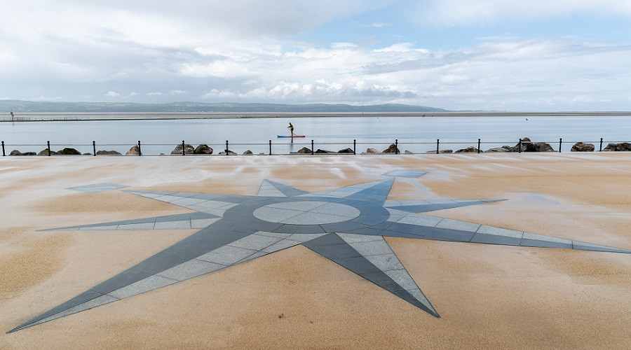 The revamped Old Baths Site at West Kirby