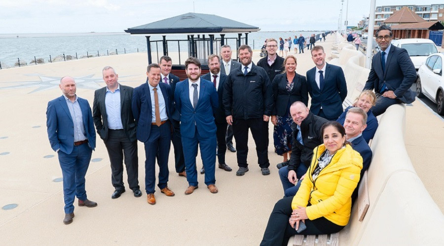 Group shot at West Kirby ICE visit 3