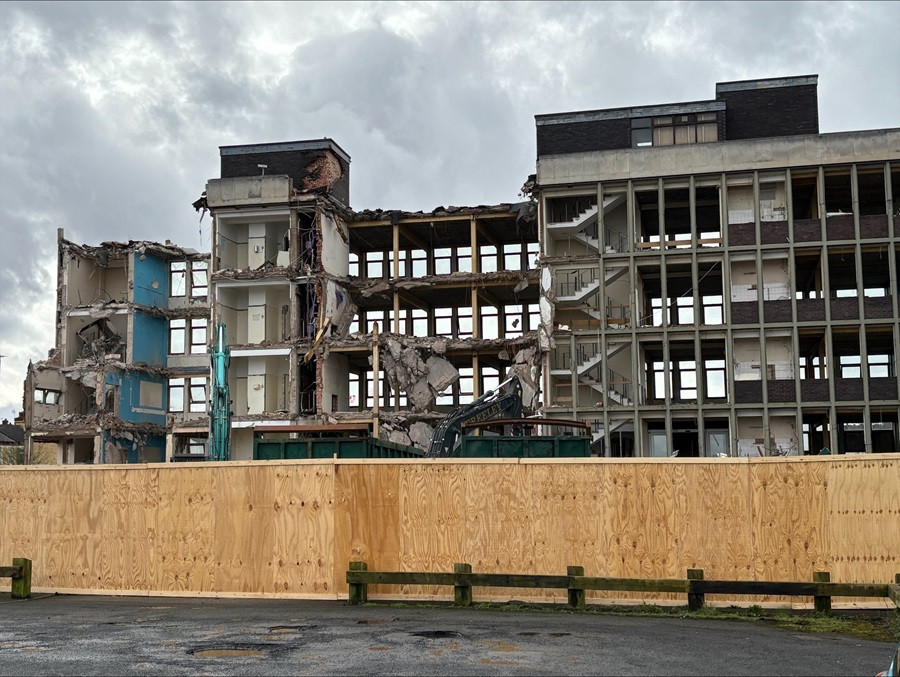 South Annexe demolition 2024