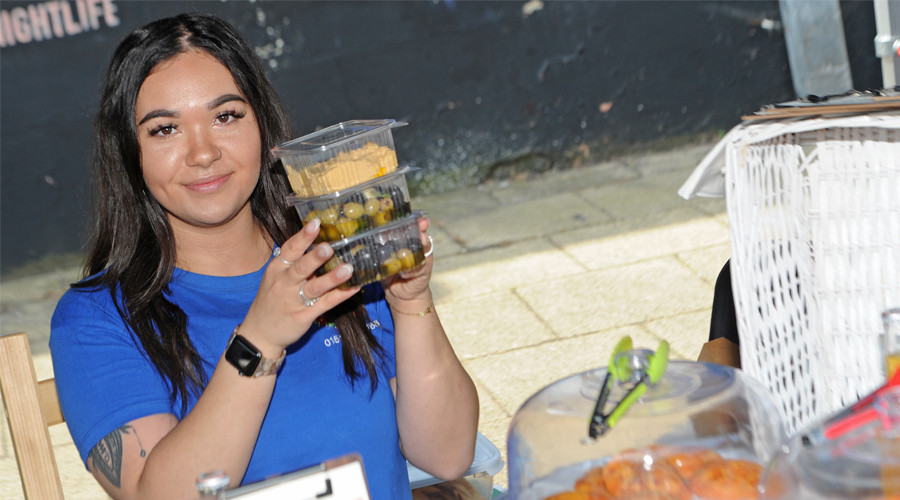 Trader at Wirral Youth Market