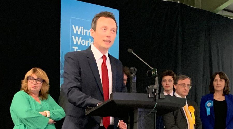 Matthew Patrick pictured at Wirral Declaration