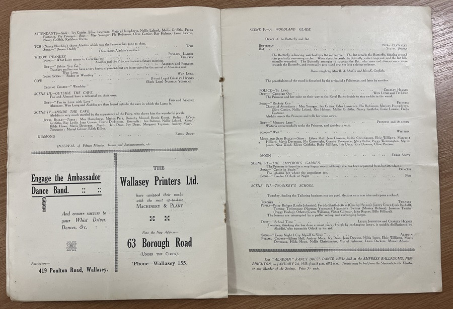 1924 panto programme
