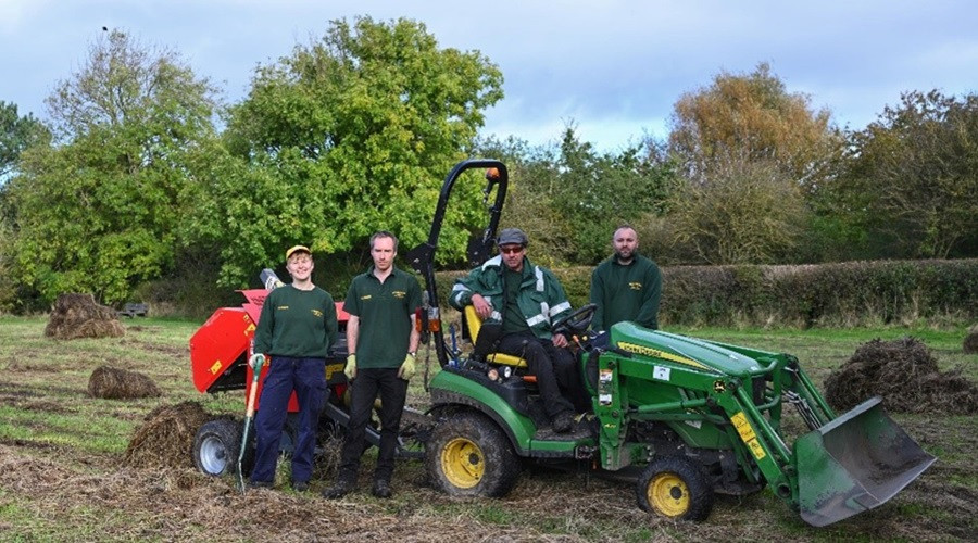 A photo of staff from Wirral Country Park