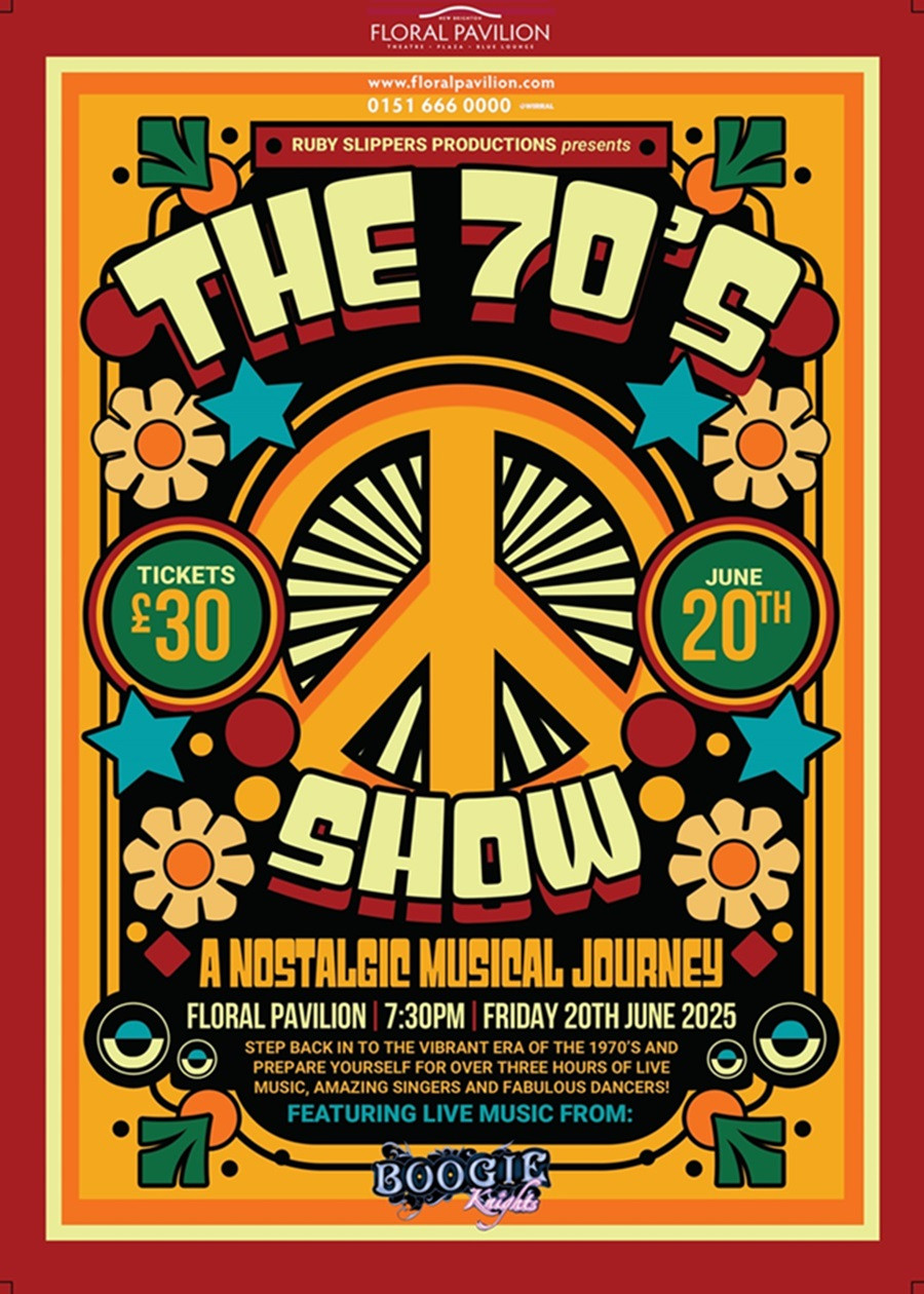 psychedelic style poster for 70s Show