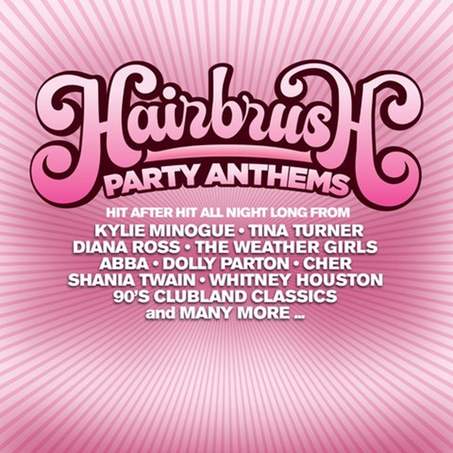 Hairbrush party anthems poster