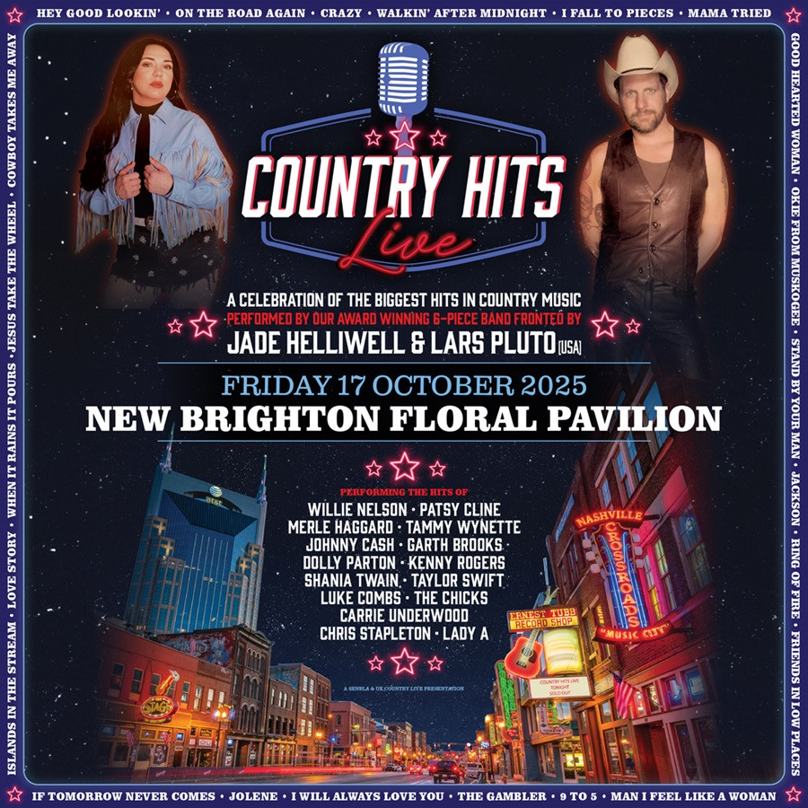 the country hits live poster