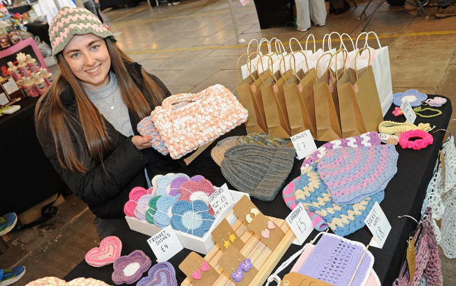 Young traders at Wirral Youth Market, Birkenhead