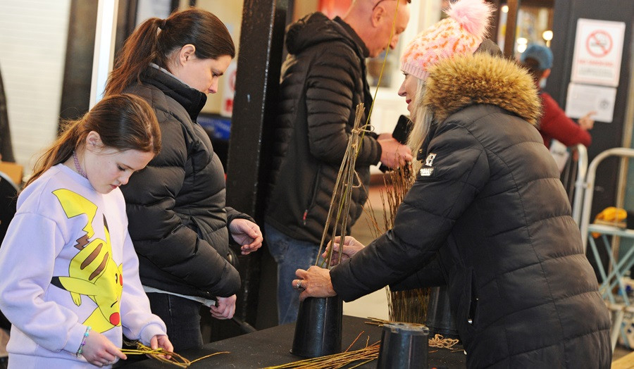 Young traders at Wirral Youth Market, Birkenhead