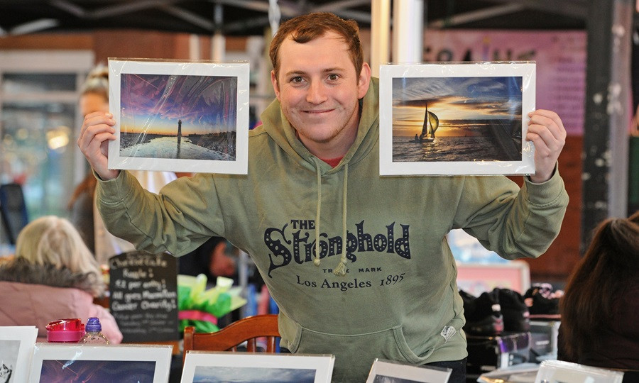 Young traders at Wirral Youth Market, Birkenhead