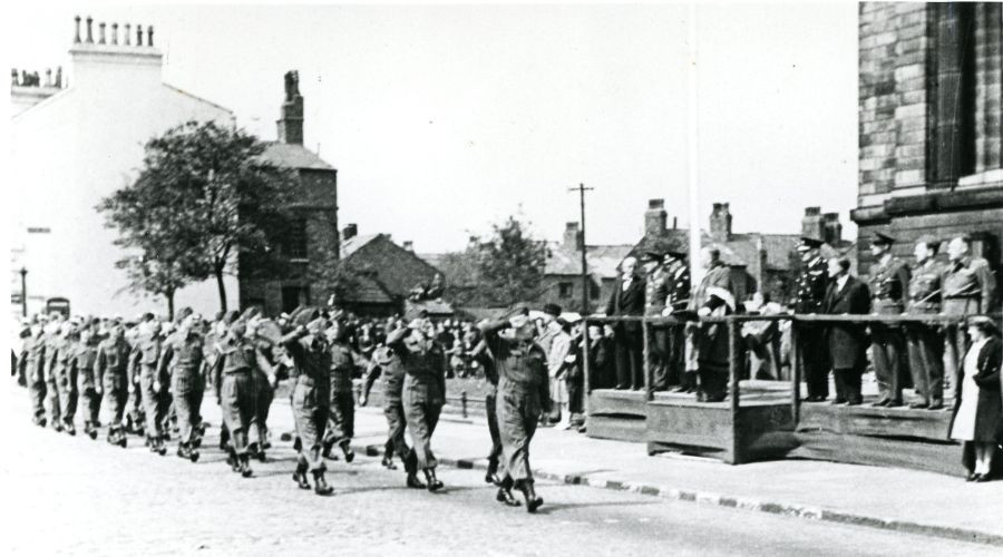 Photo of the Victory Parade, Seacombe, 19 May 1945