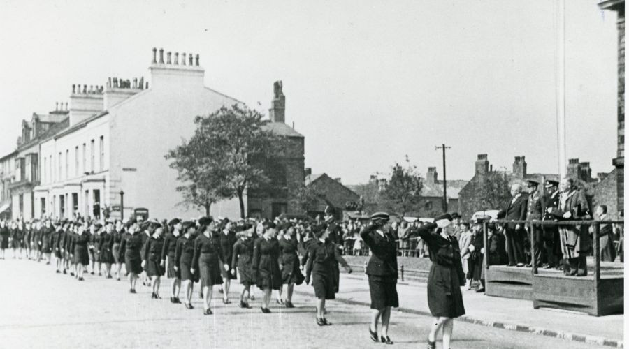 Photo of the Victory Parade, Seacombe, 19 May 1945