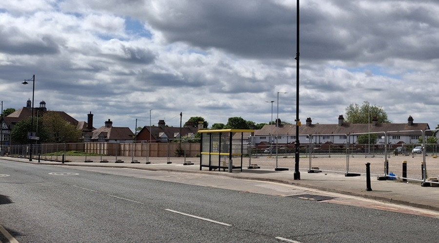 A view of the cleared site on New Chester Road, New Ferry