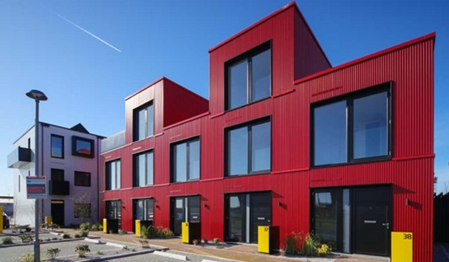 Housing development at Redbridge, Wirral Waters. Image courtesy of Peel Waters
