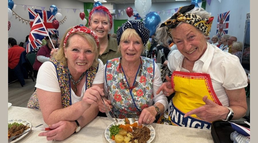 photo of volunteers at the Number Seven cafe in Birkenhead