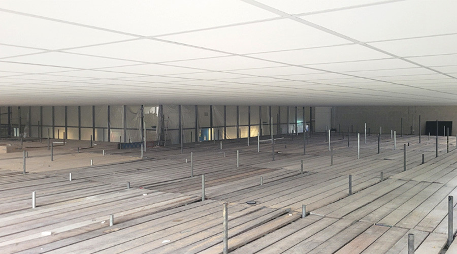 west kirby pool ceiling