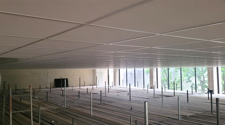 west kirby pool ceiling