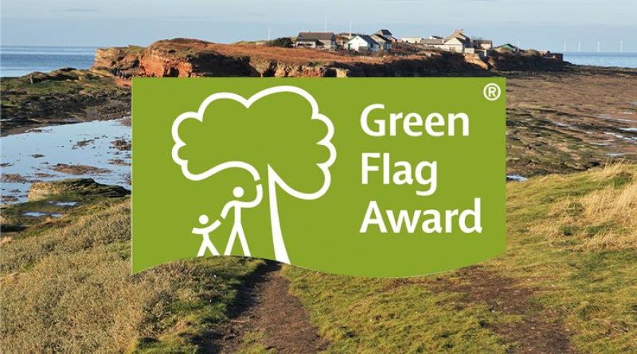 Green Flag awards graphic - Hilbre