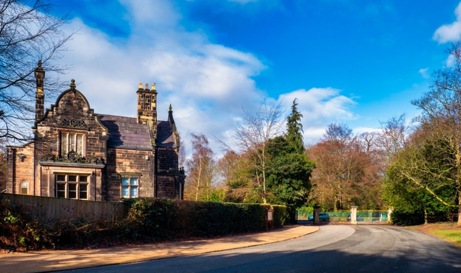 view of one of the buildings near Birkenhead Park