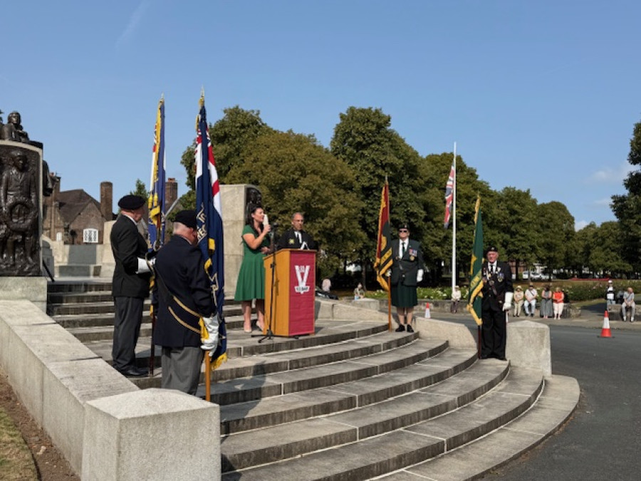 Photo of the Civic Service in Port Sunlight