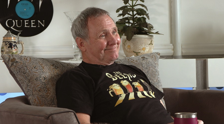 Wirral resident, Kenny, who had electric storage heaters installed in his property at Birkenhead in 2024.