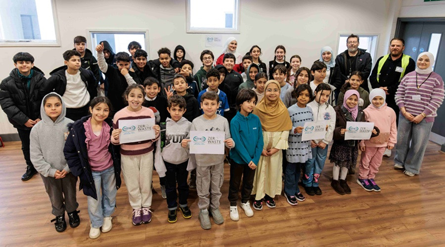 People taking part in a waste reuse workshop at the Syrian British Culture Centre CIC, Liverpool, December 2025