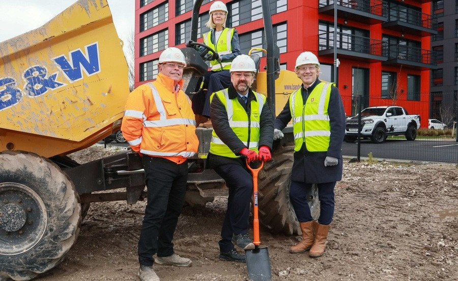 New sainsburys store at Wirral Waters; image courtesy of peel waters