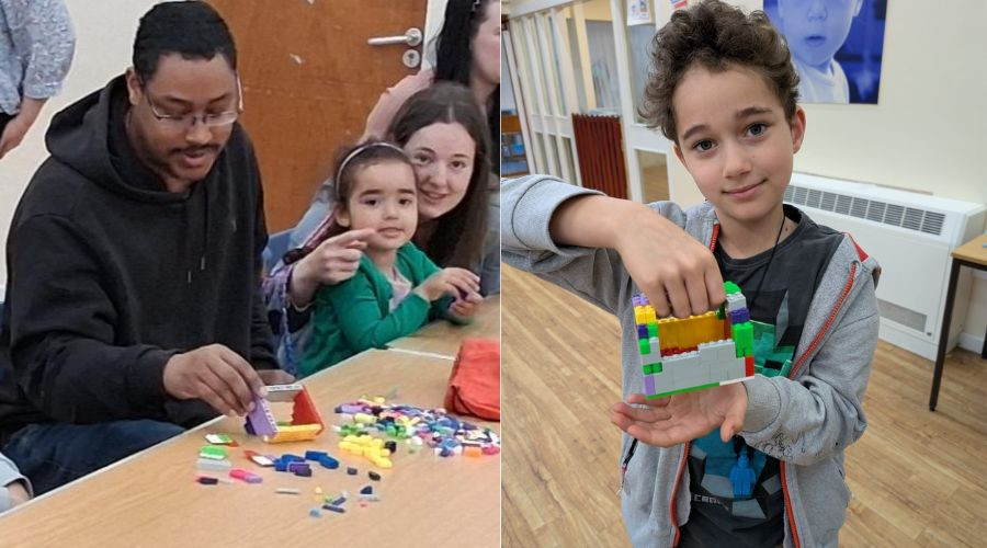 Family enjoying the EPEC event 