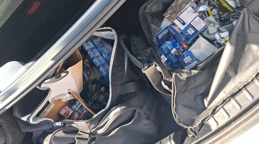 Photo of goods seized from Wirral Convenience Store