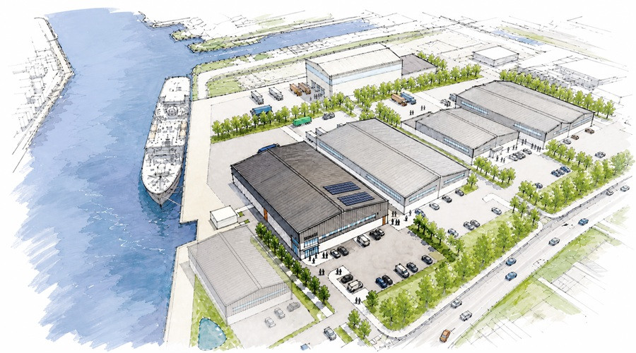Artist Impression of MEA Park West Credit Peel Waters