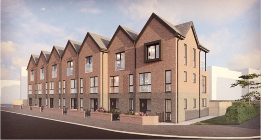 A CGI of the Sandbank Point development in West Kirby