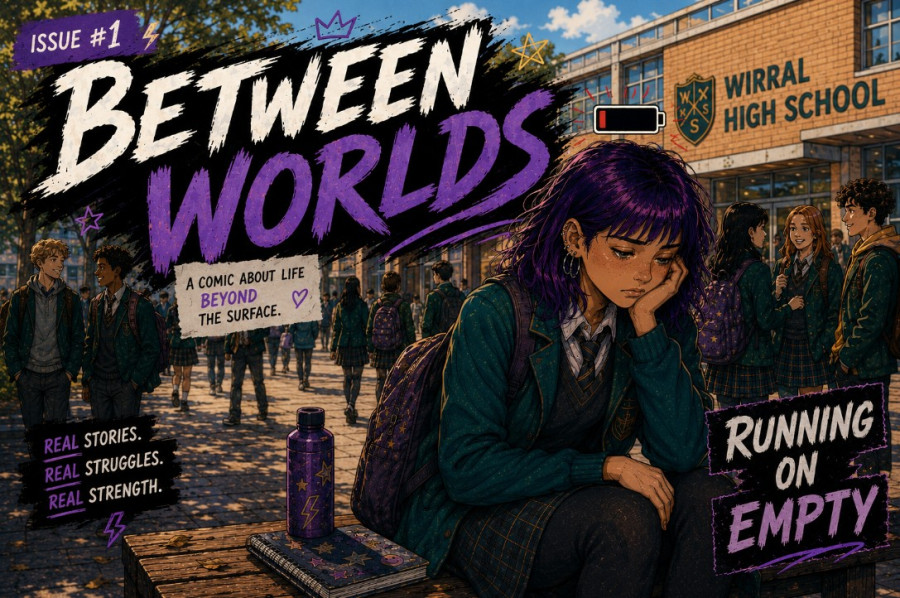 Between Worlds comic created by ZILLO Young Reporters 