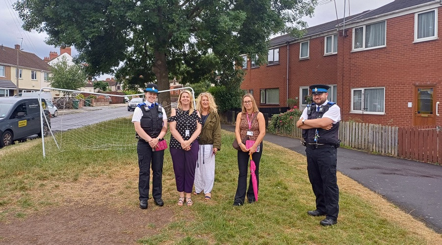 Anti-social behaviour partners near Orchard Road in Moreton