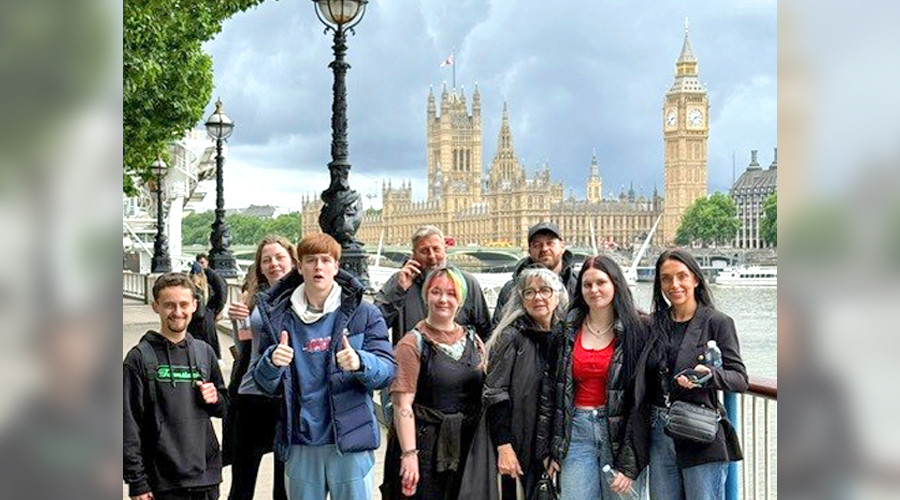 Wirral's Care Leavers Council visited the Houses of Parliament
