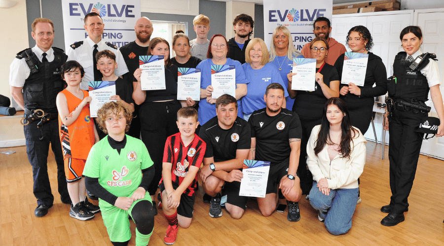 Previous winners of the EVOLVE event 2025