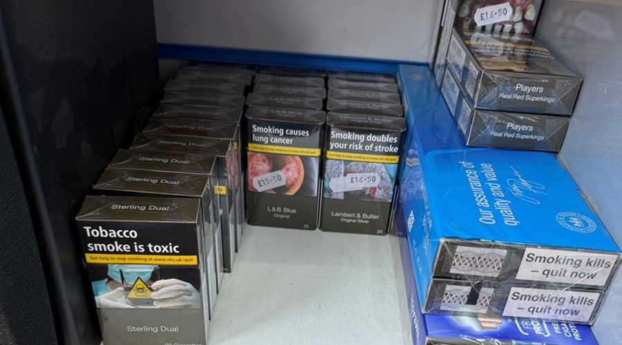 A photo used in evidence against Liscard Convenience Store