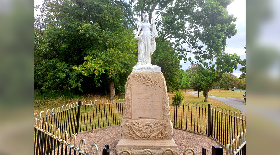 South African War Memorial in Central Park