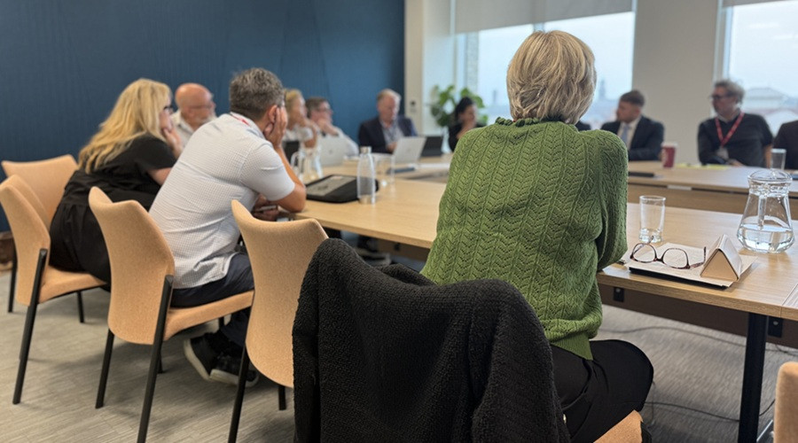 members of the Place Partnership Board during the meeting