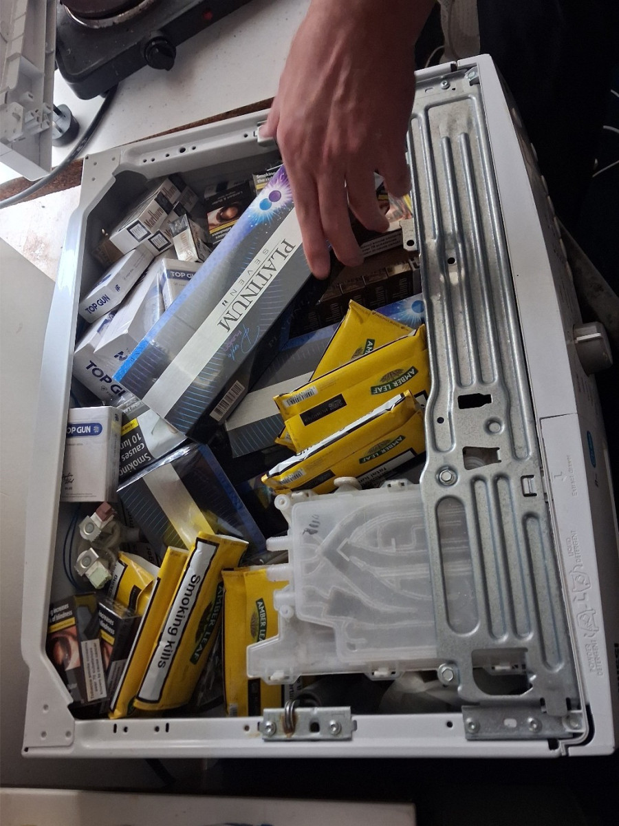 Tobacco products seized by Trading Standards 