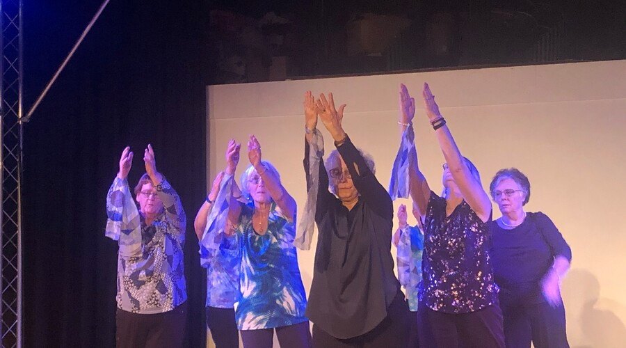 Over 50s dance class