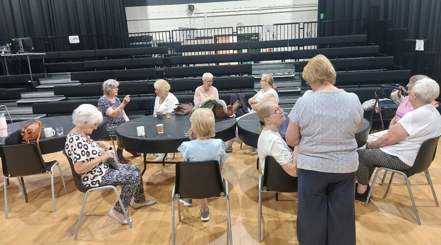 Over 50s dance class 