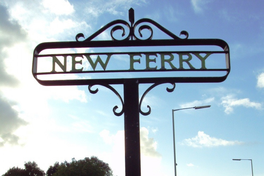 New Ferry sign