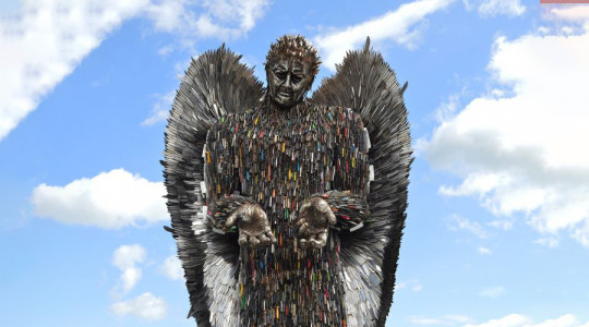 Knife Angel sculpture, which is coming to Birkenhead in 2022