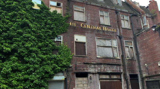 Rear of Central Hotel, Birkenhead