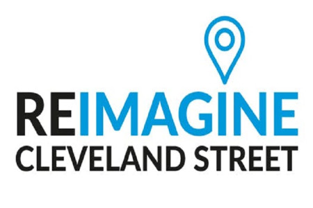 graphic saying "reimagine Cleveland street"