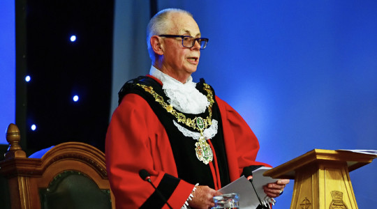 Mayor of Wirral, Councillor Jerry Williams