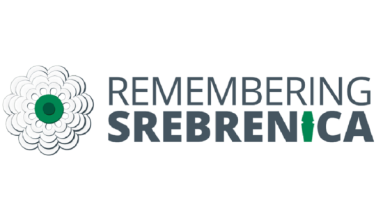 Remembering Srebrenica logo